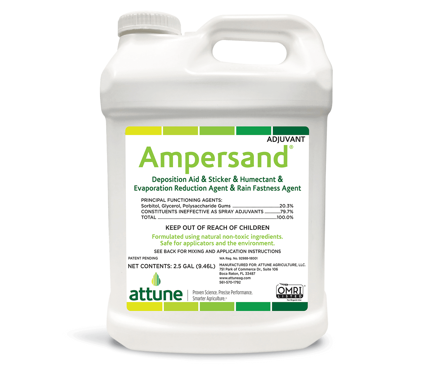 Adjuvants Adjuvants 2.5 gallon Attune Ampersand