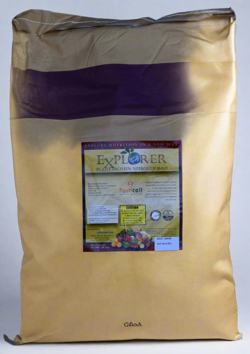 AgroPlasmaUSA Fertilizer 44 lbs Ferticell Explorer 16-0-0