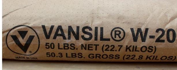 Vansil Dry Fertilizer 50lb Vansil Wollastonite W-20 (Injectable)
