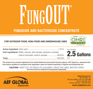 AEF Global FungOUT (2.5 gal)