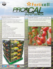 Load image into Gallery viewer, AgroPlasmaUSA Ferticell ProCal 3-0-0 (44 lbs)