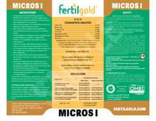 Load image into Gallery viewer, Fertilgold Fertilgold Micros I