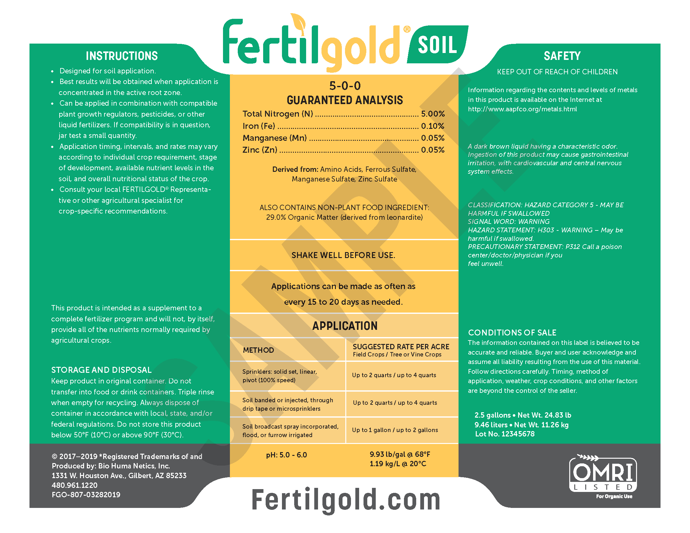 Fertilgold Fertilgold Soil