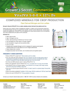 Growers Secret Grower's Secret VitalVit Fe 5-0-0 Iron