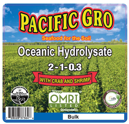 Pacific Gro Pacific Gro Oceanic Hydrolysate 2-1-0.3 with Crab and Shrimp